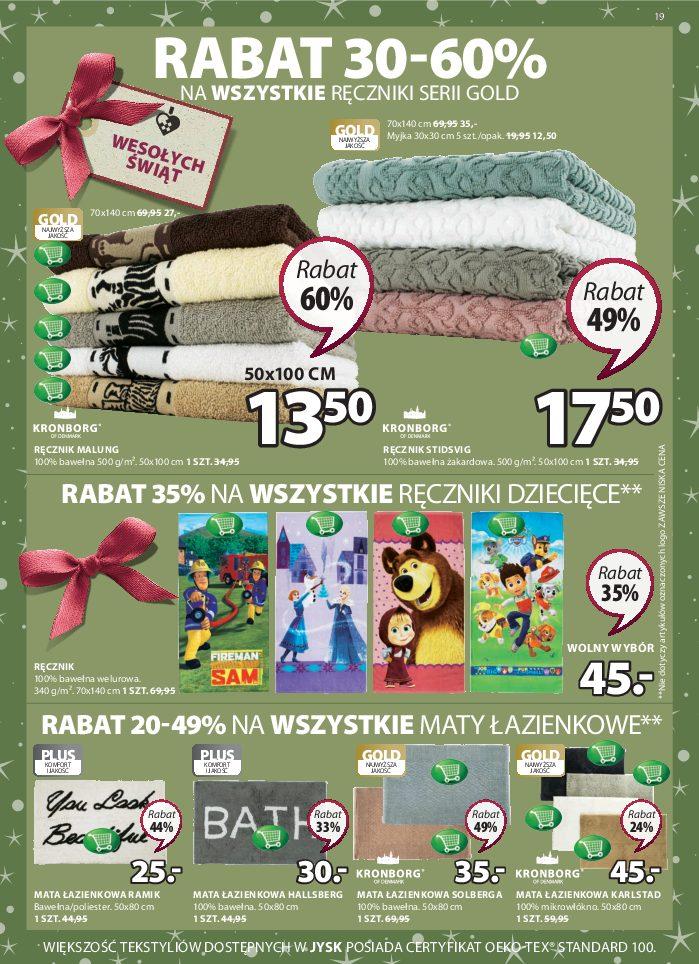 Gazetka promocyjna Jysk str. 19