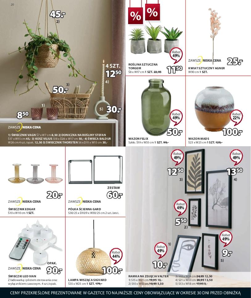Gazetka promocyjna Jysk str. 20