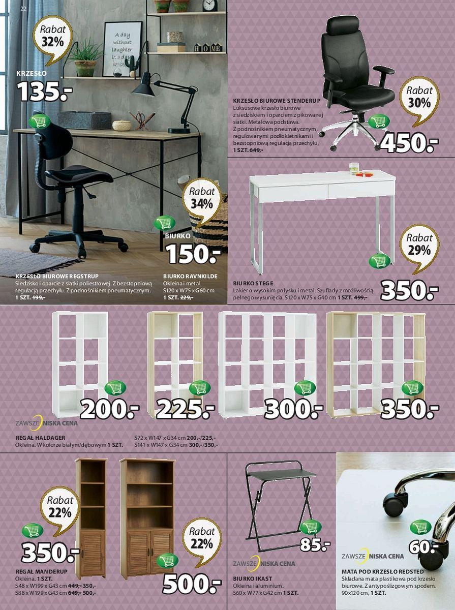 Gazetka promocyjna Jysk str. 22