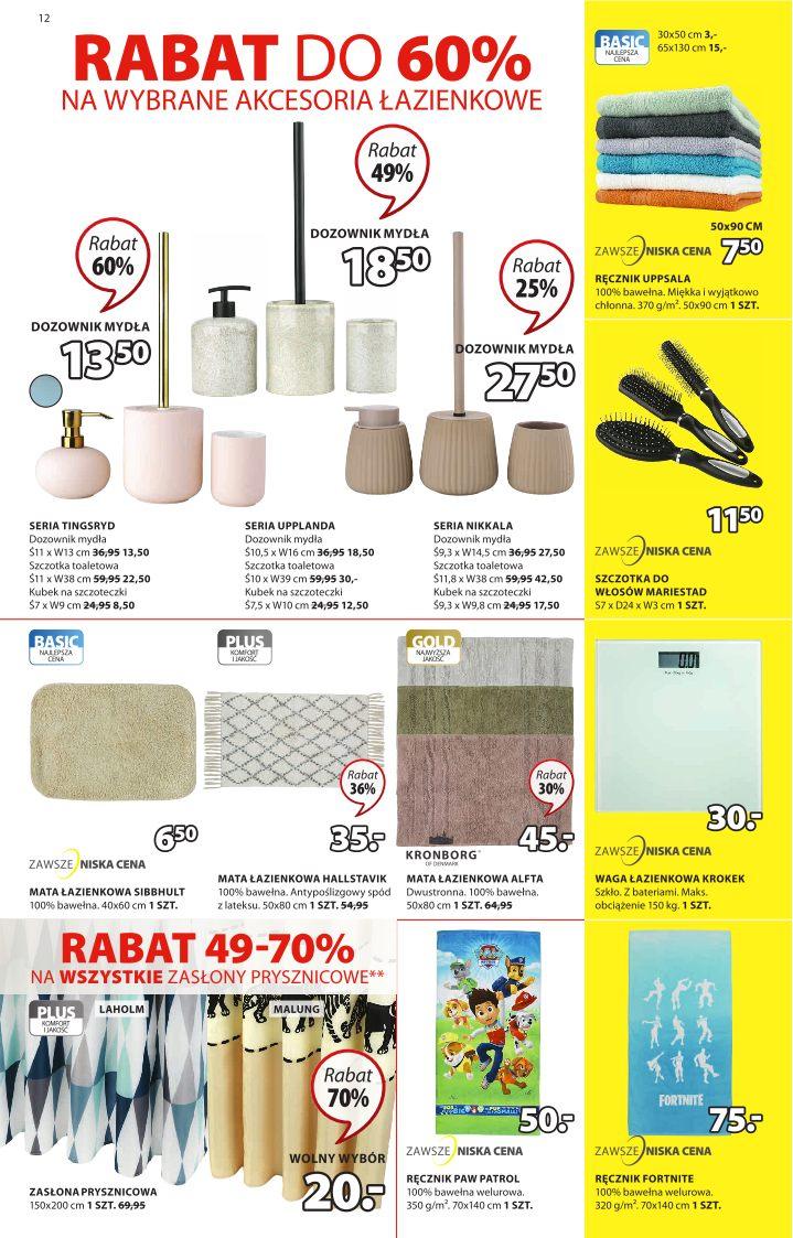 Gazetka promocyjna Jysk str. 12