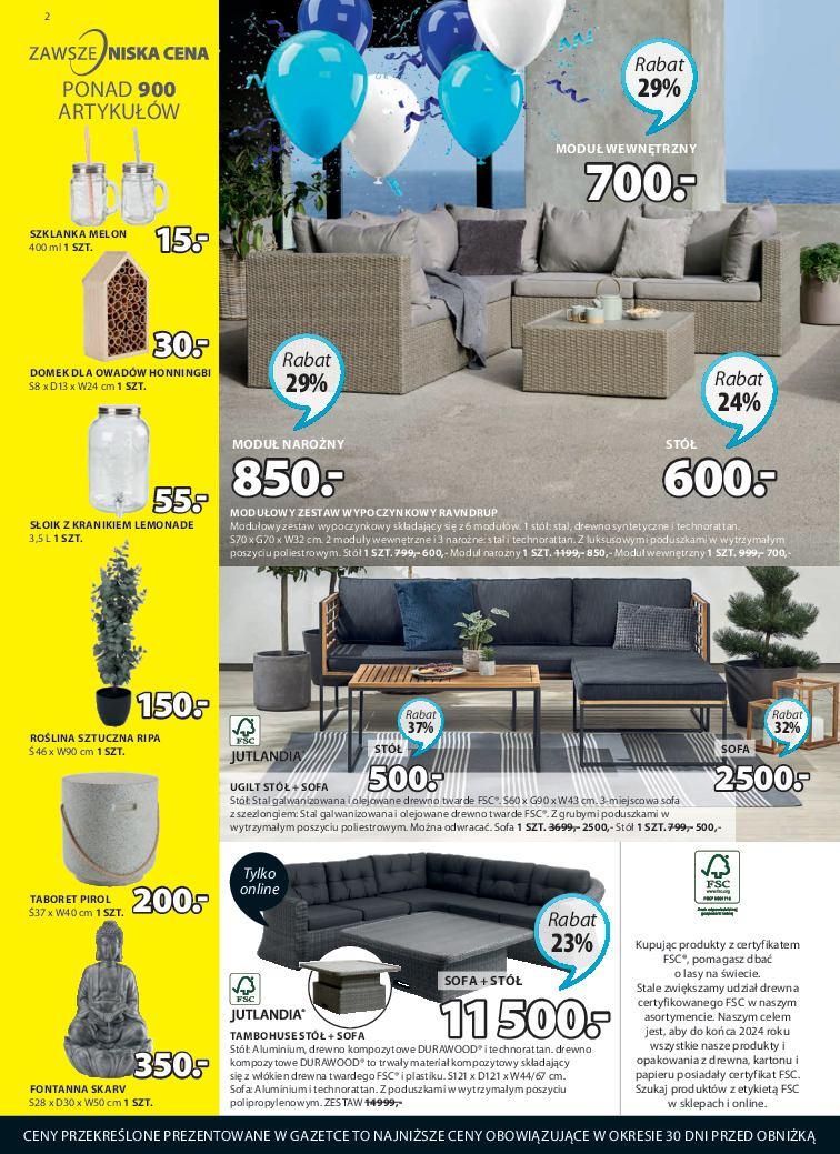 Gazetka promocyjna Jysk str. 2