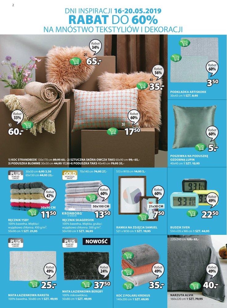 Gazetka promocyjna Jysk str. 2