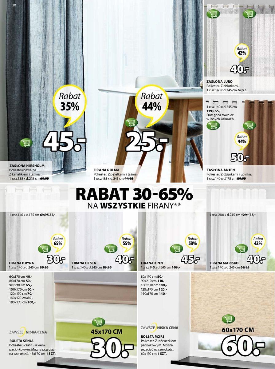 Gazetka promocyjna Jysk str. 20