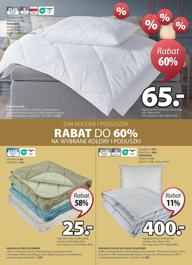 Gazetka promocyjna Jysk str. 2