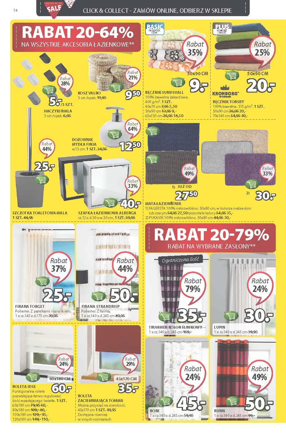 Gazetka promocyjna Jysk str. 14