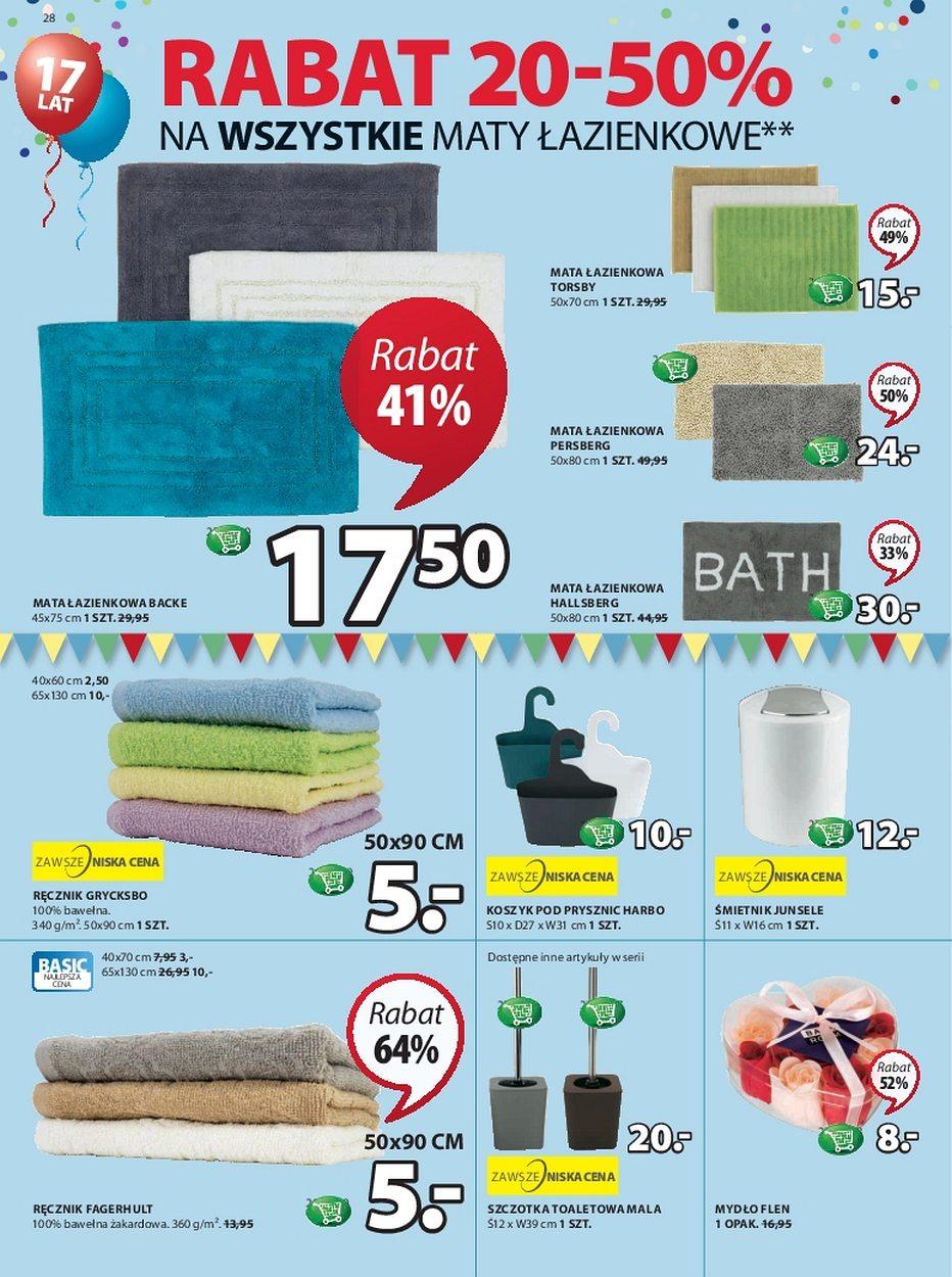 Gazetka promocyjna Jysk str. 28
