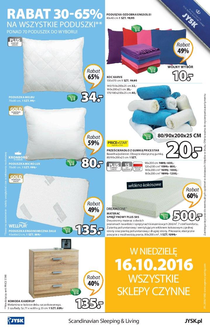 Gazetka promocyjna Jysk str. 16