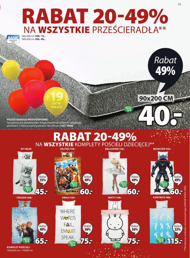 Gazetka promocyjna Jysk str. 23