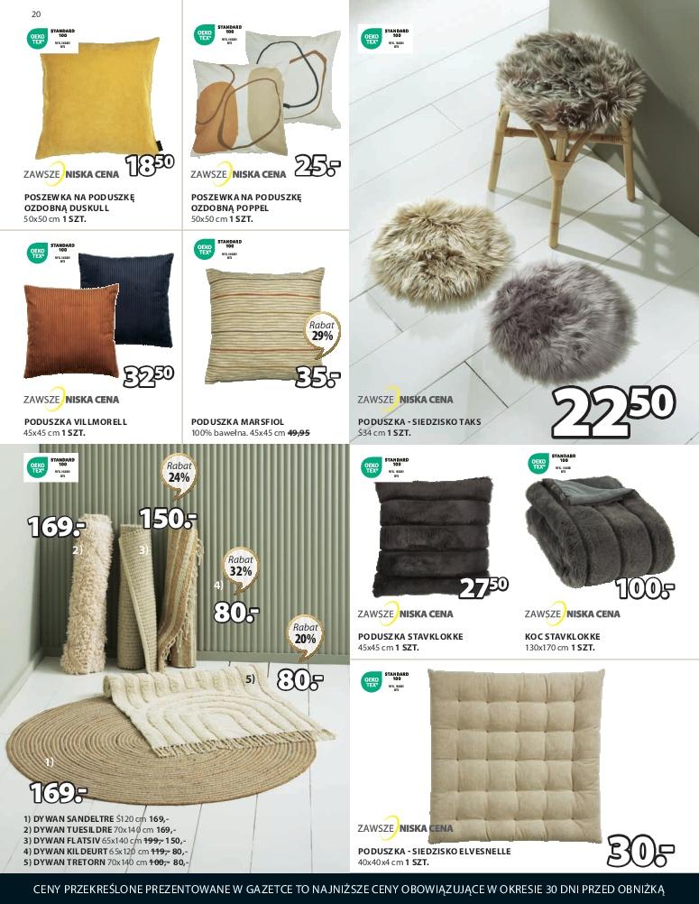Gazetka promocyjna Jysk str. 20