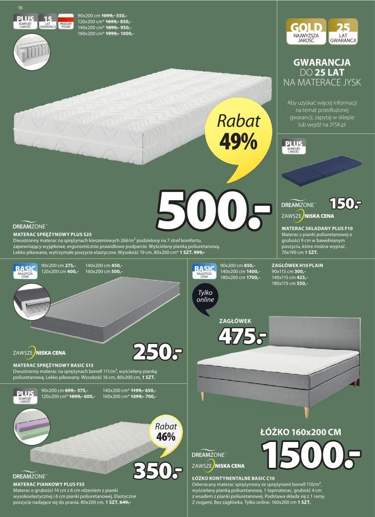 Gazetka promocyjna Jysk str. 16