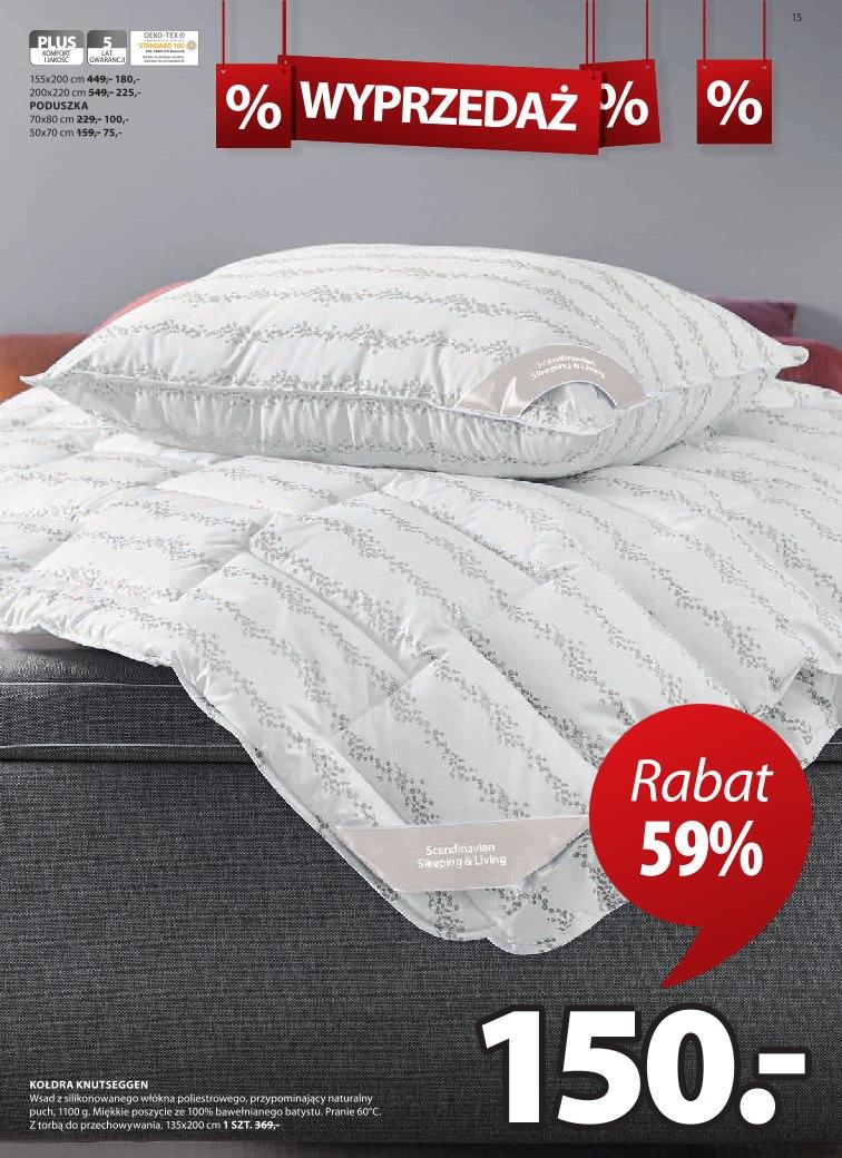 Gazetka promocyjna Jysk str. 15