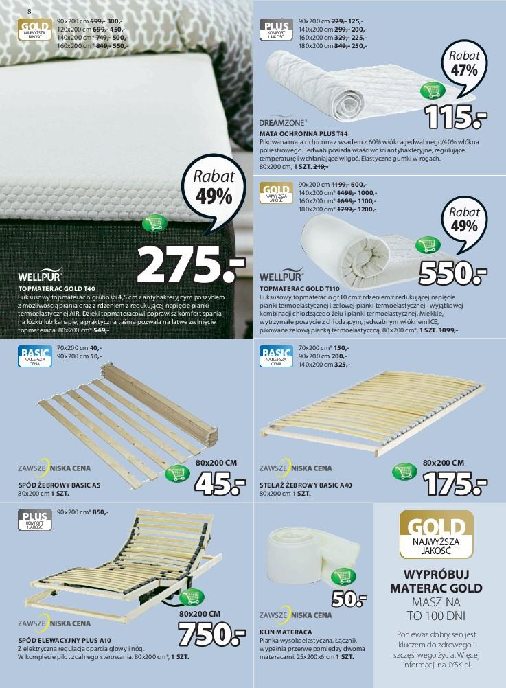 Gazetka promocyjna Jysk str. 8