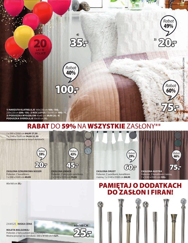 Gazetka promocyjna Jysk str. 19
