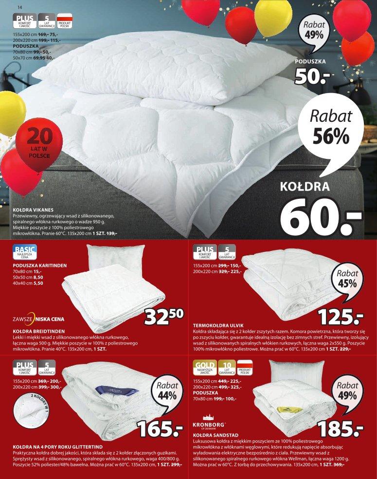 Gazetka promocyjna Jysk str. 14