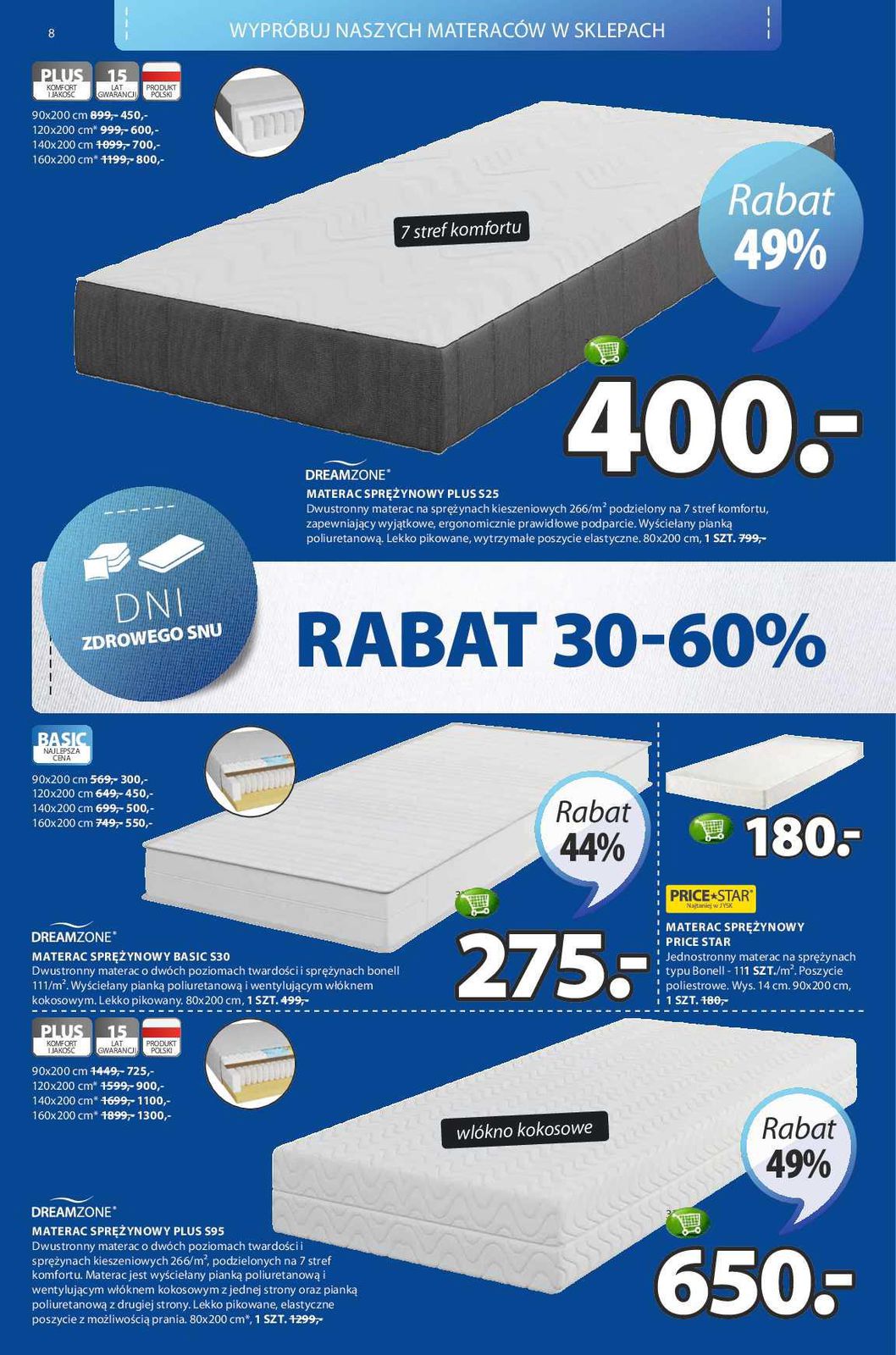 Gazetka promocyjna Jysk str. 8