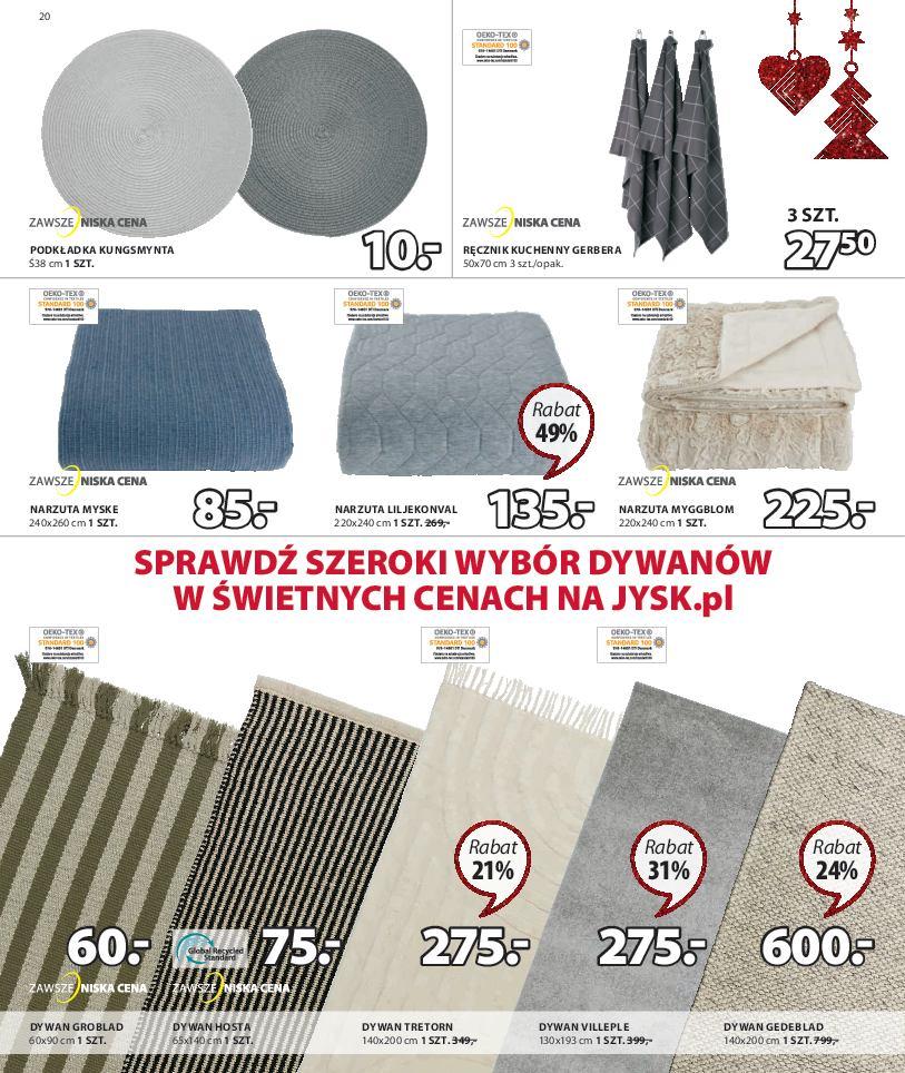 Gazetka promocyjna Jysk str. 20