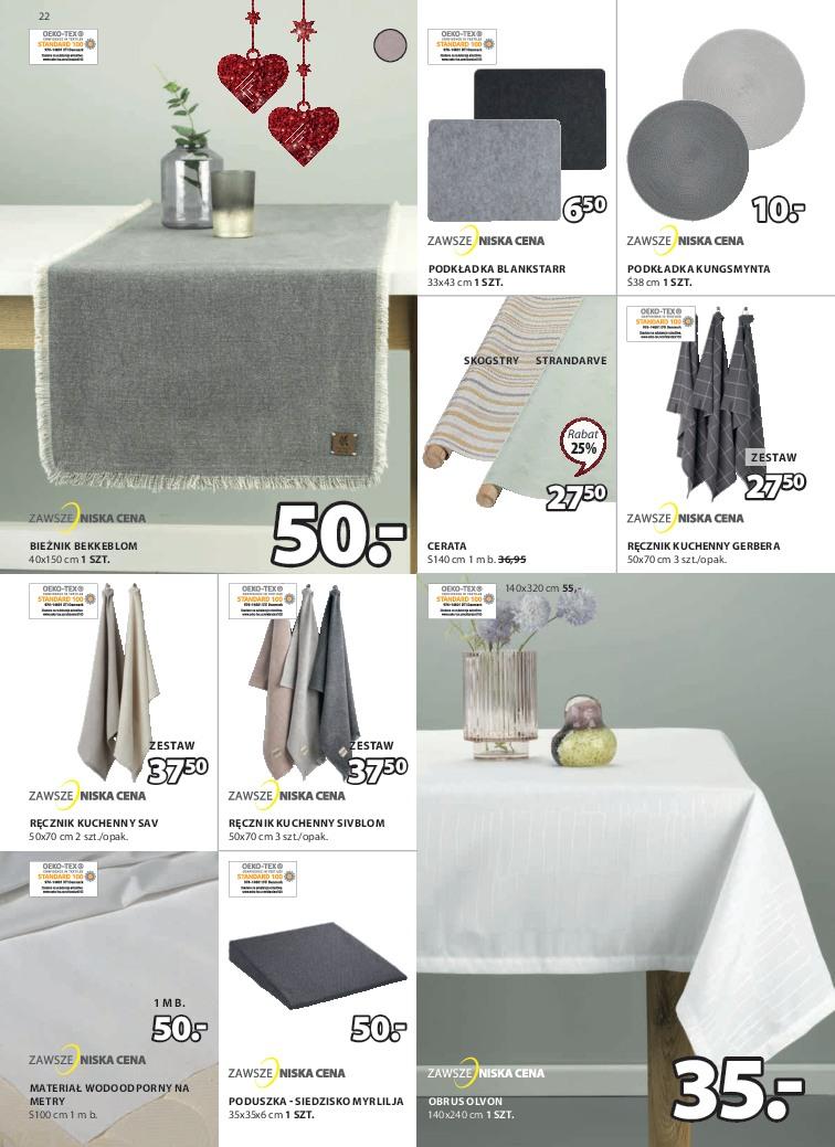 Gazetka promocyjna Jysk str. 22