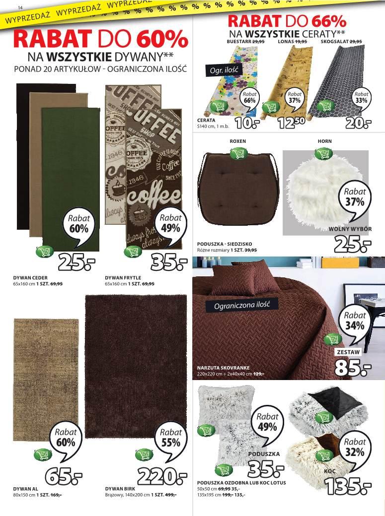 Gazetka promocyjna Jysk str. 14