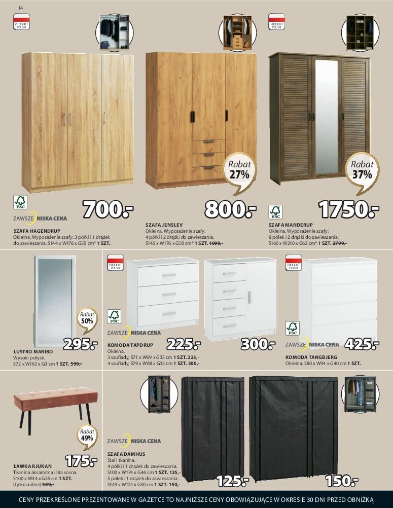 Gazetka promocyjna Jysk str. 14