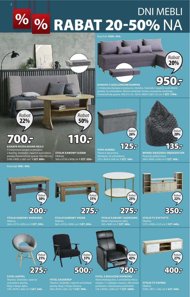 Gazetka promocyjna Jysk str. 2