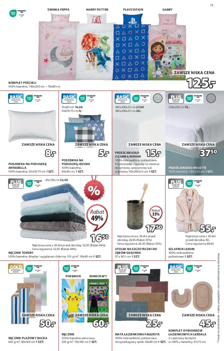 Gazetka promocyjna Jysk str. 13