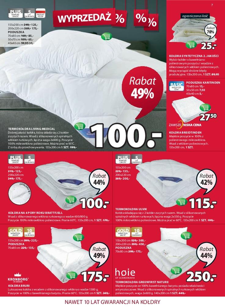 Gazetka promocyjna Jysk str. 7