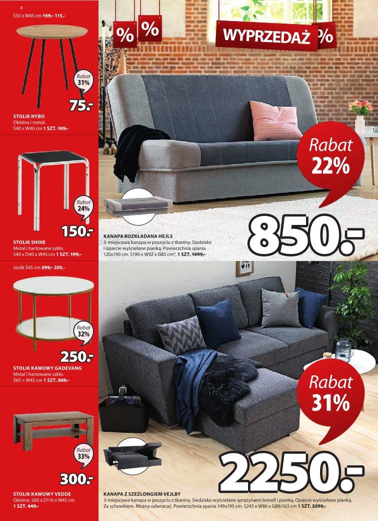 Gazetka promocyjna Jysk str. 4