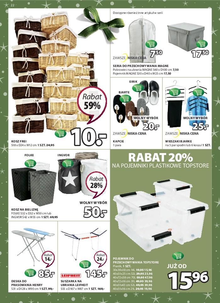 Gazetka promocyjna Jysk str. 22