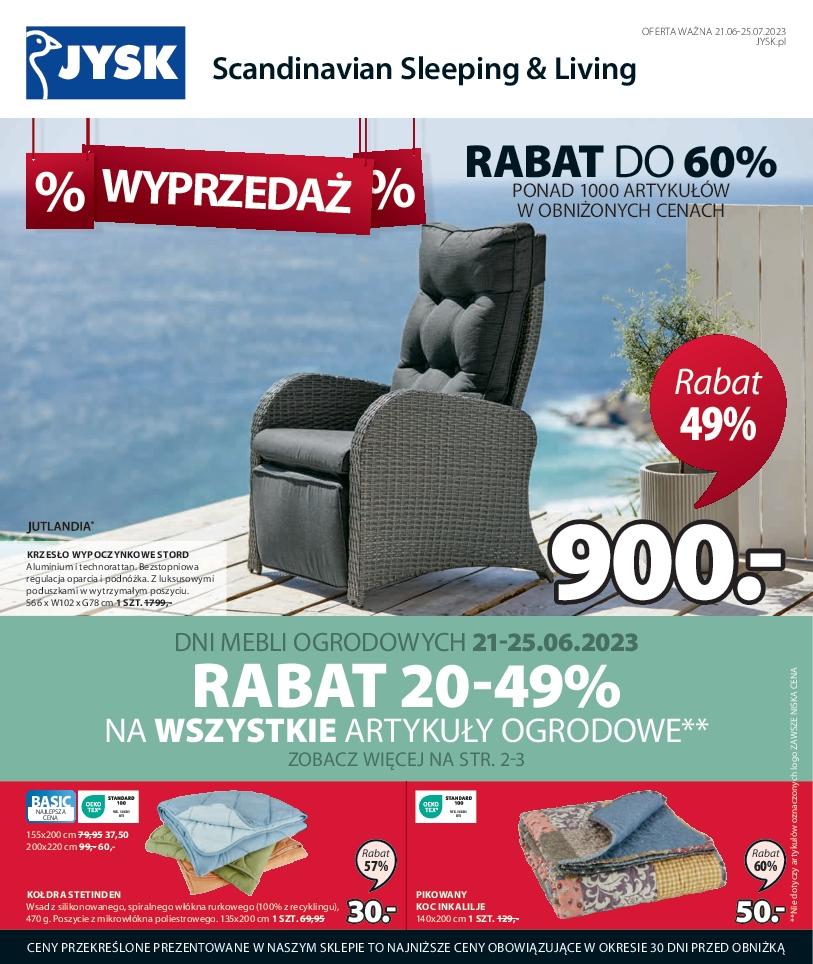 Gazetka promocyjna Jysk str. 1
