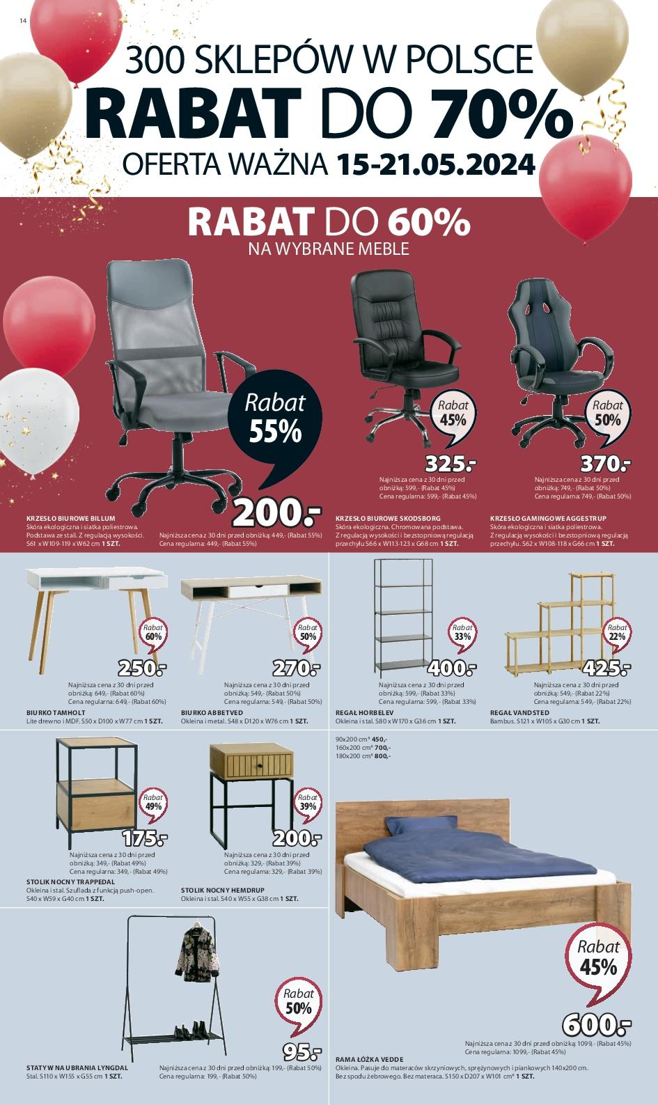 Gazetka promocyjna Jysk str. 14