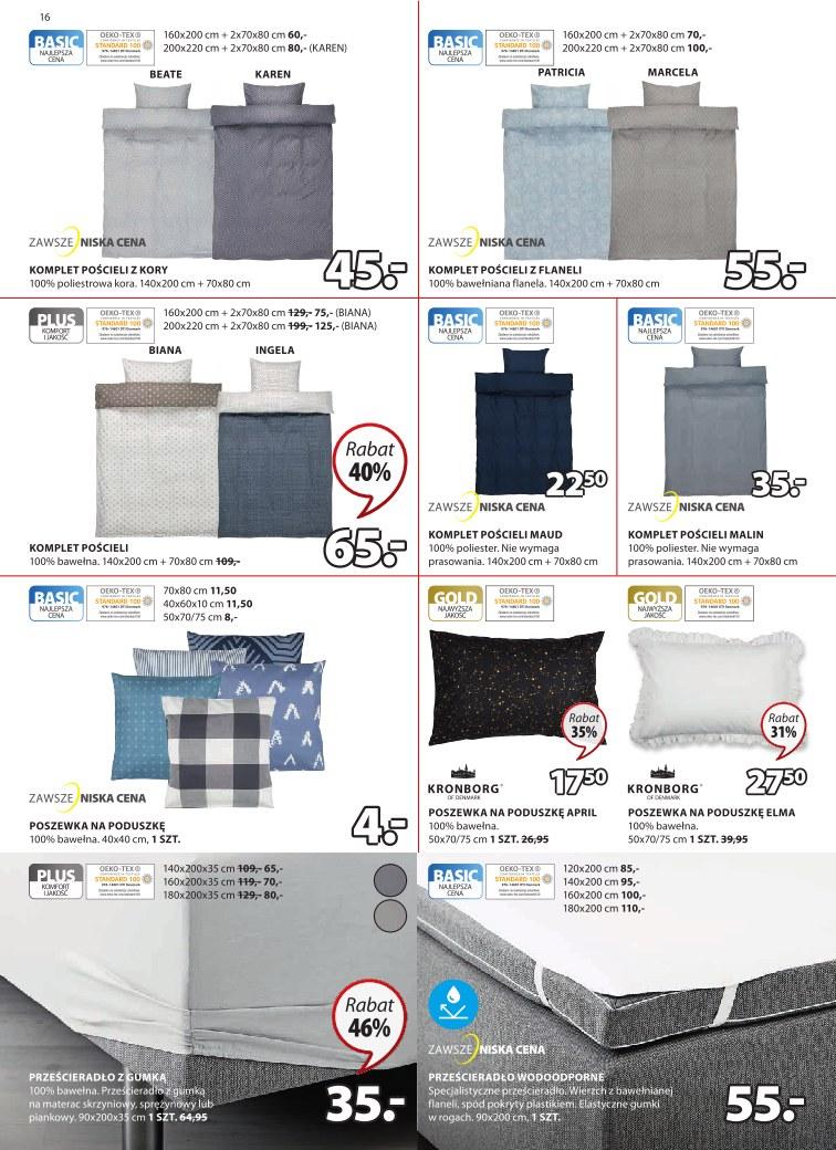 Gazetka promocyjna Jysk str. 16