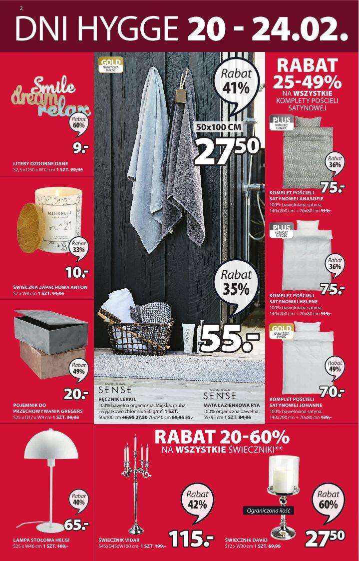 Gazetka promocyjna Jysk str. 2
