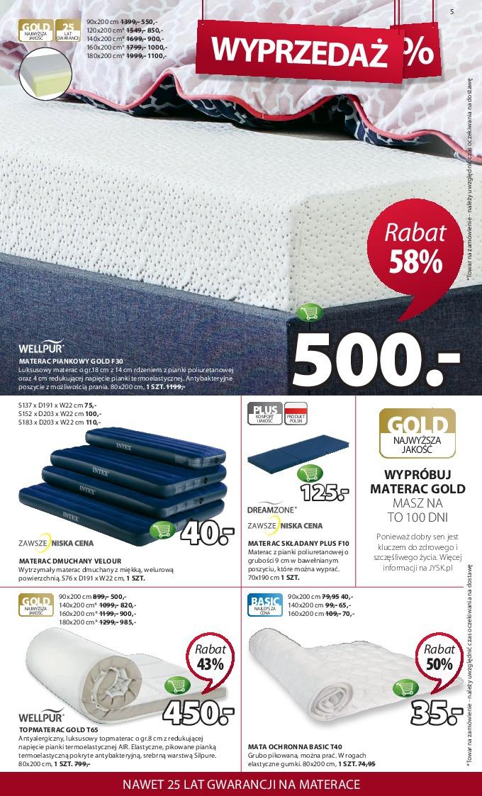 Gazetka promocyjna Jysk str. 5