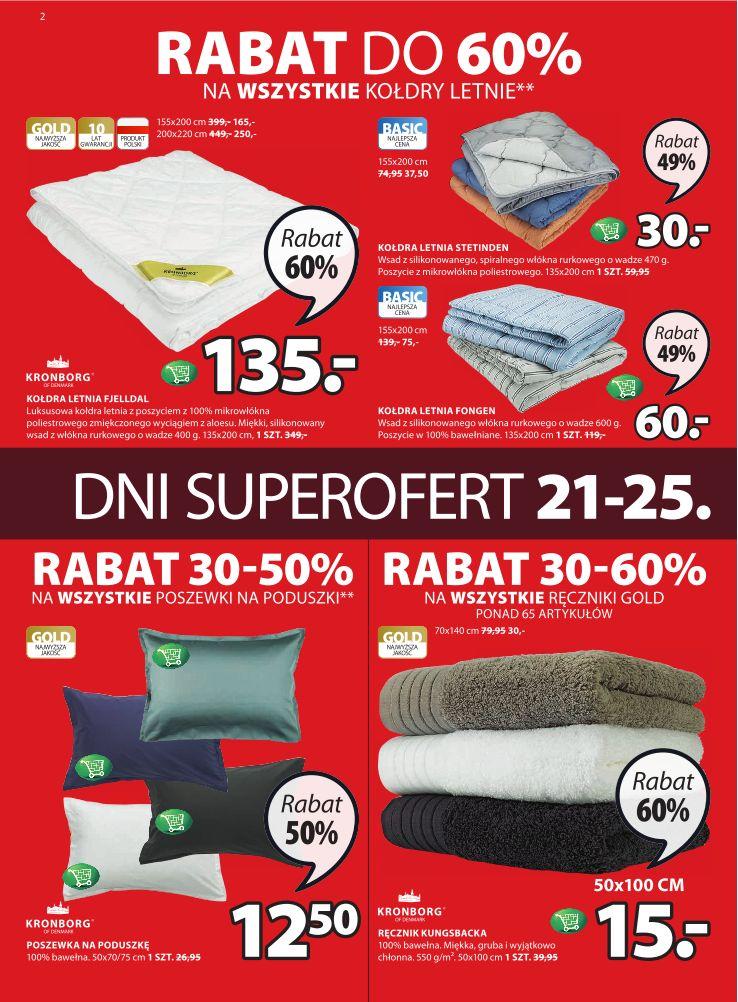 Gazetka promocyjna Jysk str. 2