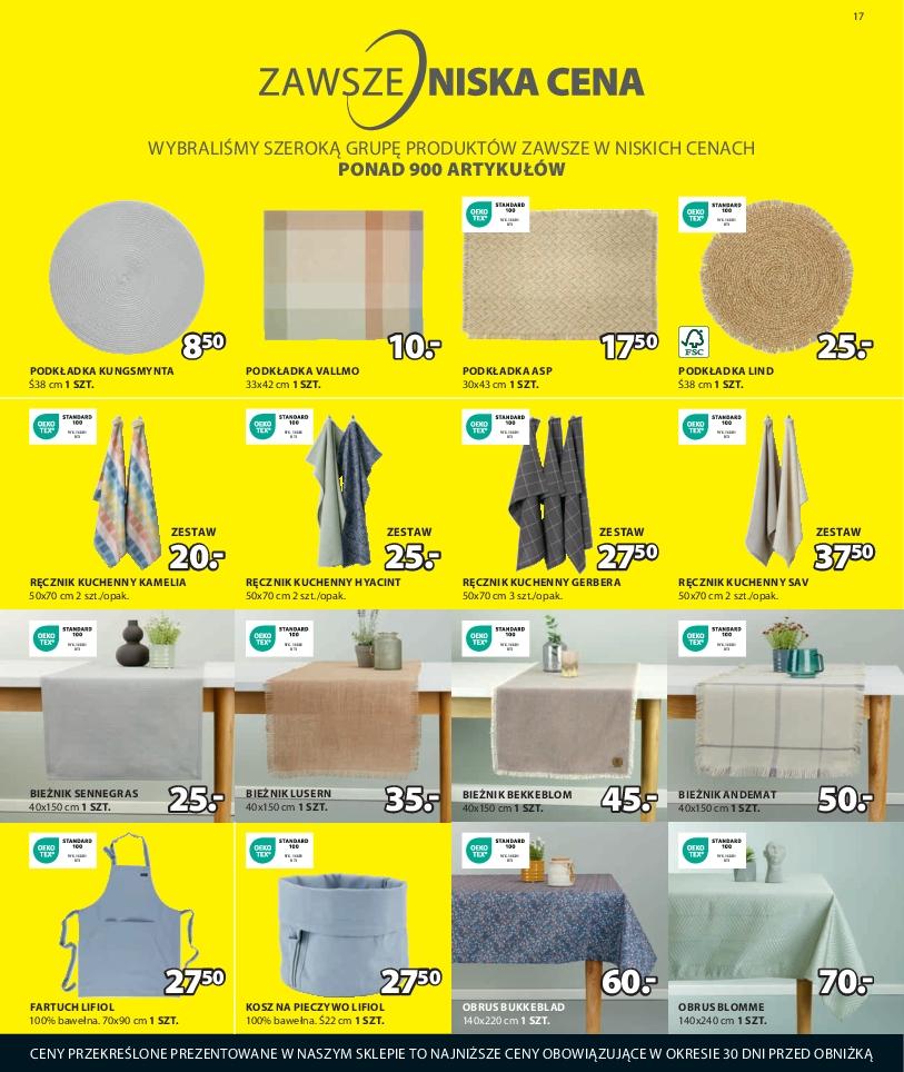 Gazetka promocyjna Jysk str. 17