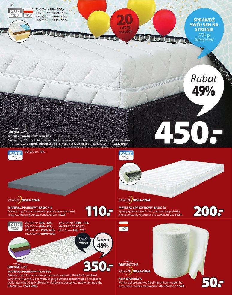 Gazetka promocyjna Jysk str. 20