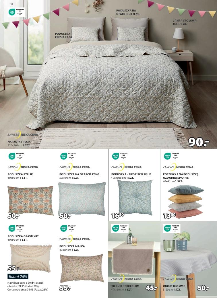 Gazetka promocyjna Jysk str. 18