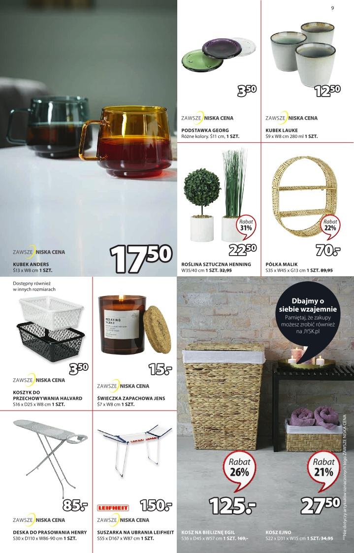 Gazetka promocyjna Jysk str. 9
