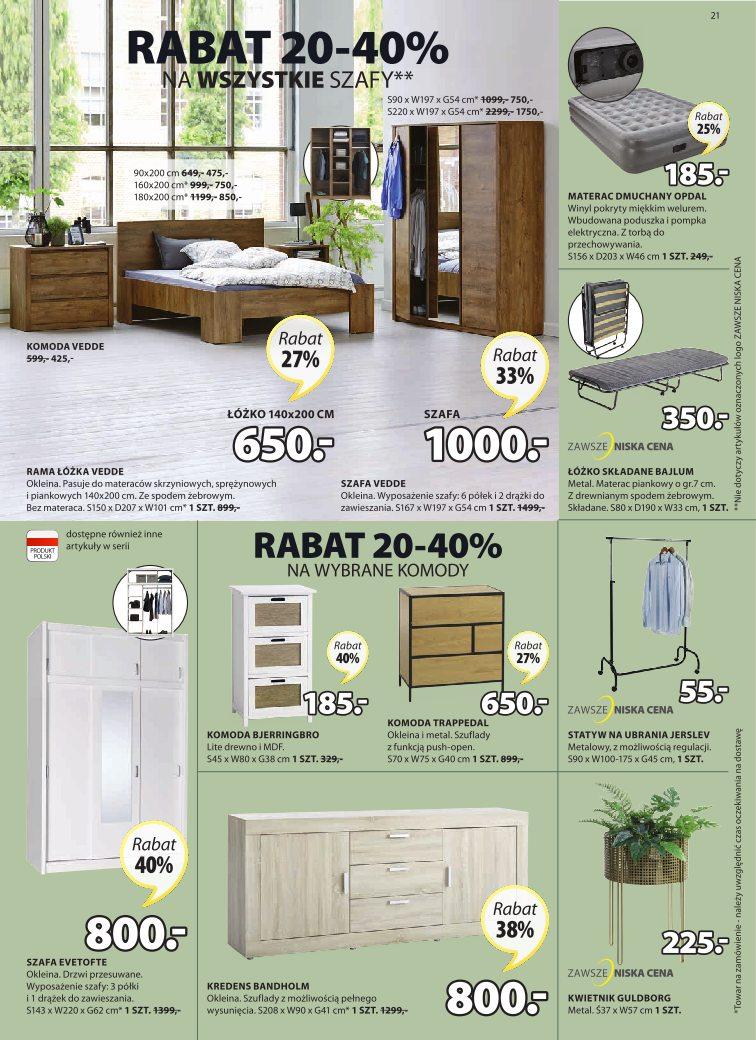 Gazetka promocyjna Jysk str. 21