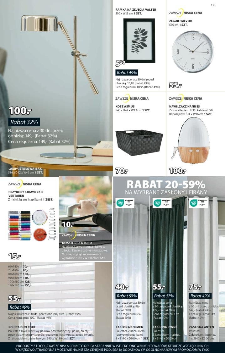 Gazetka promocyjna Jysk str. 15