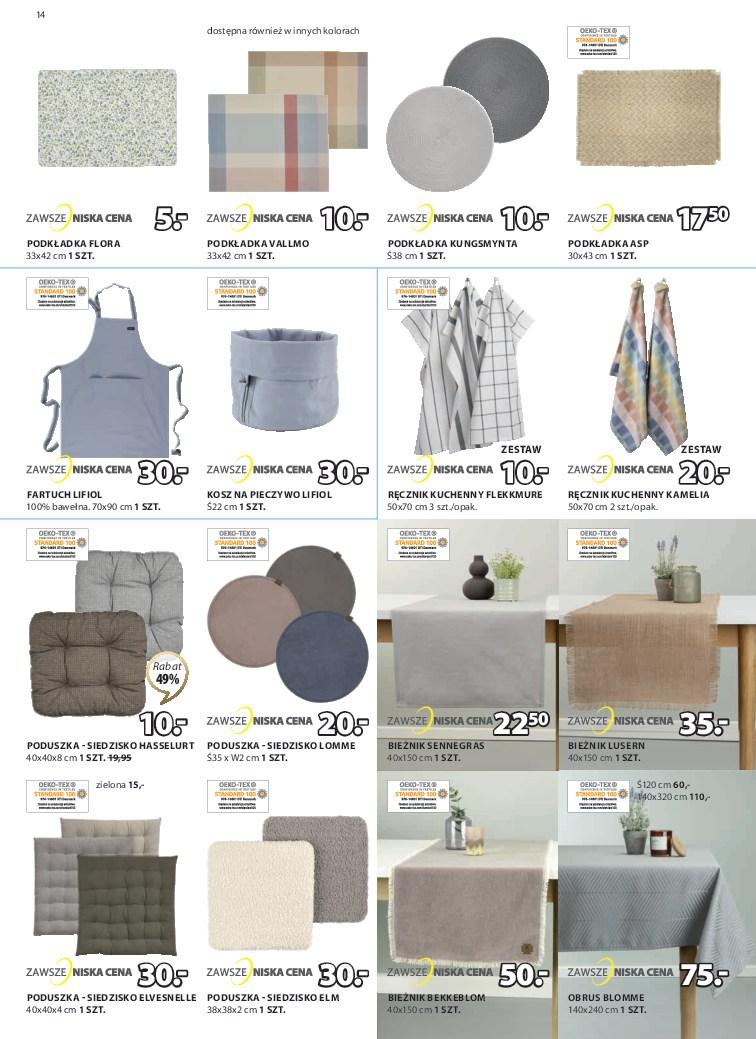 Gazetka promocyjna Jysk str. 14