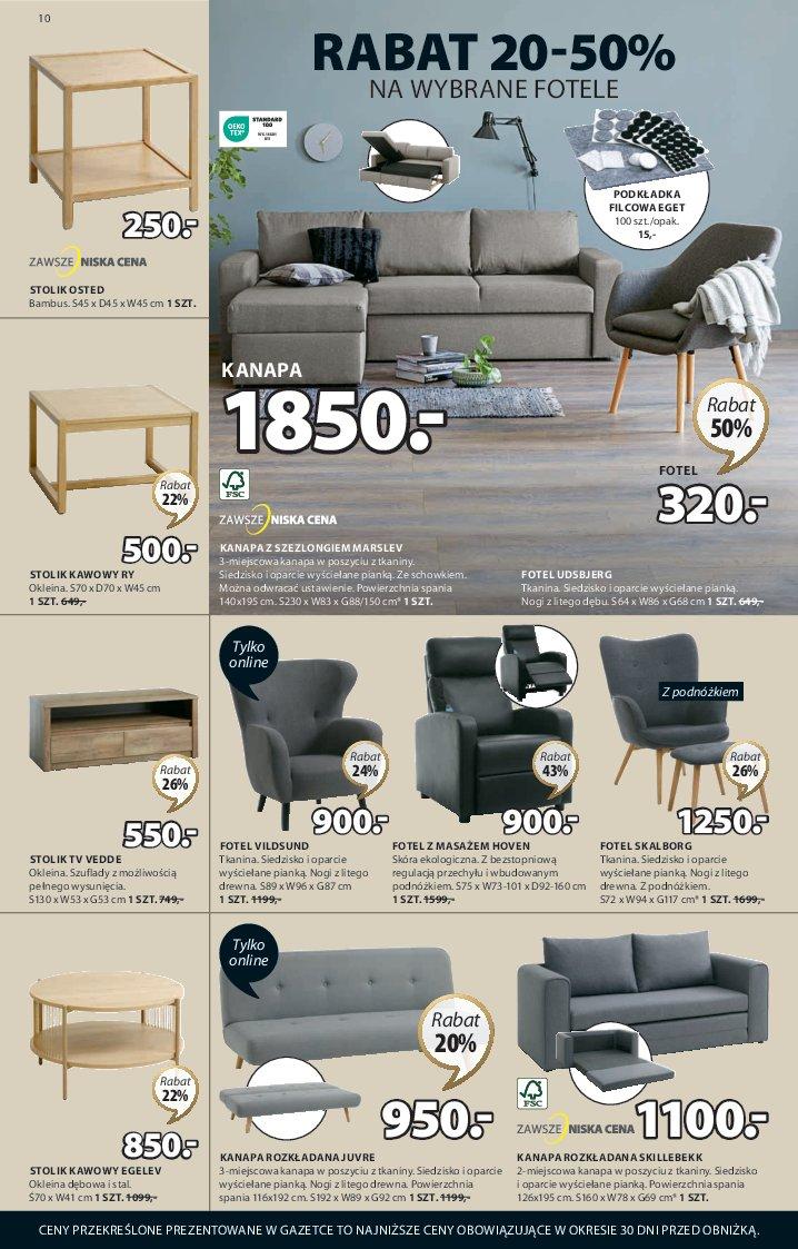 Gazetka promocyjna Jysk str. 10
