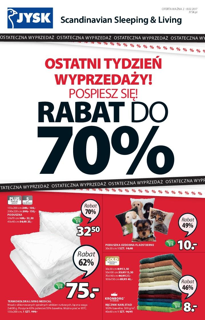 Gazetka promocyjna Jysk str. 1