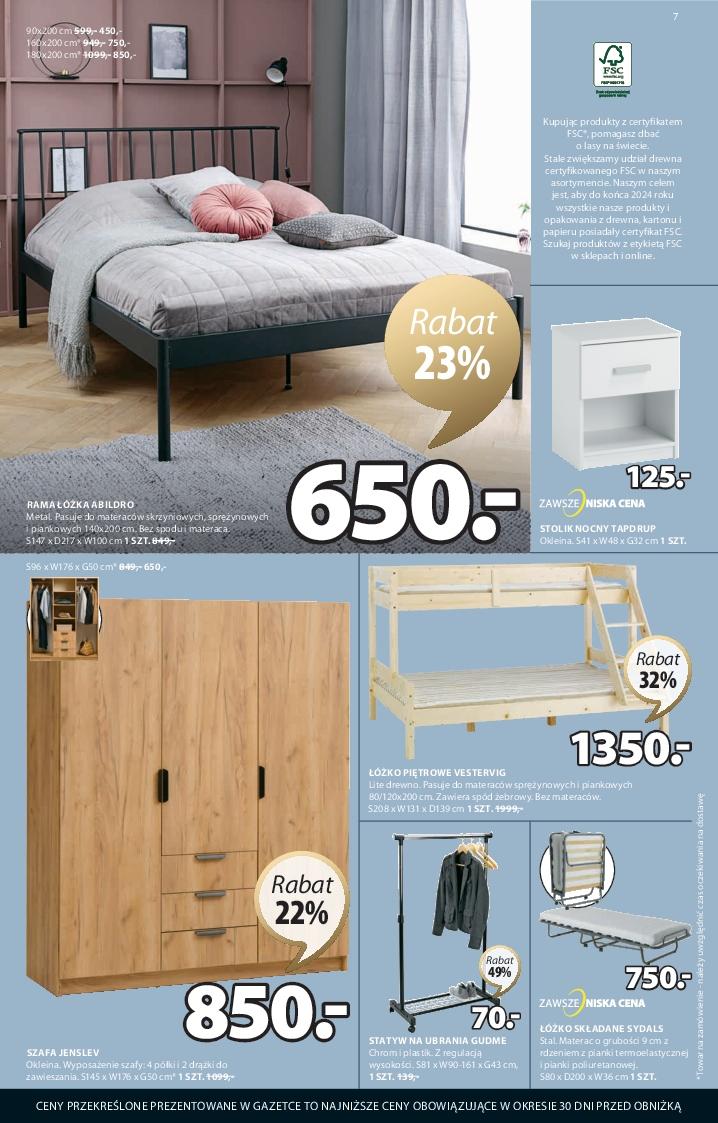 Gazetka promocyjna Jysk str. 7