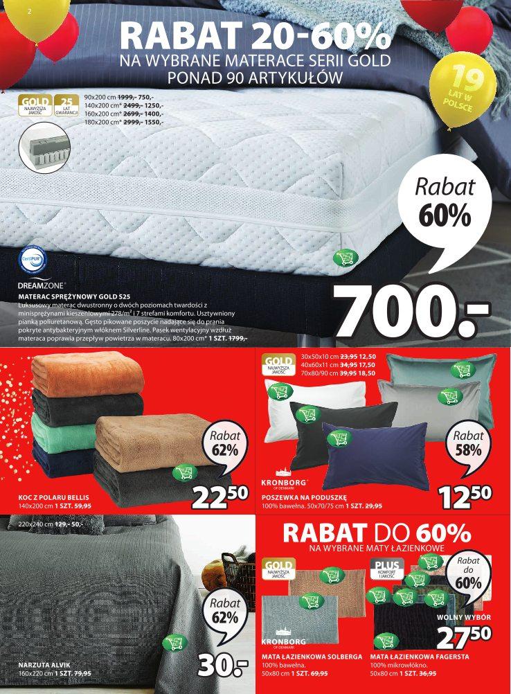 Gazetka promocyjna Jysk str. 2