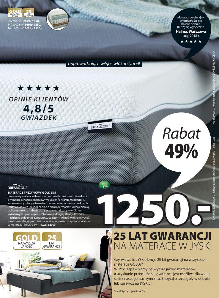 Gazetka promocyjna Jysk str. 5