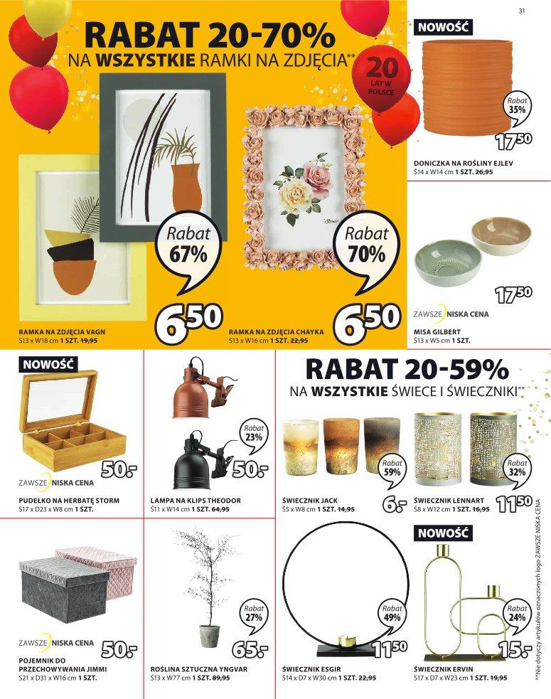 Gazetka promocyjna Jysk str. 31