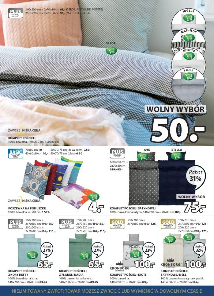 Gazetka promocyjna Jysk str. 19