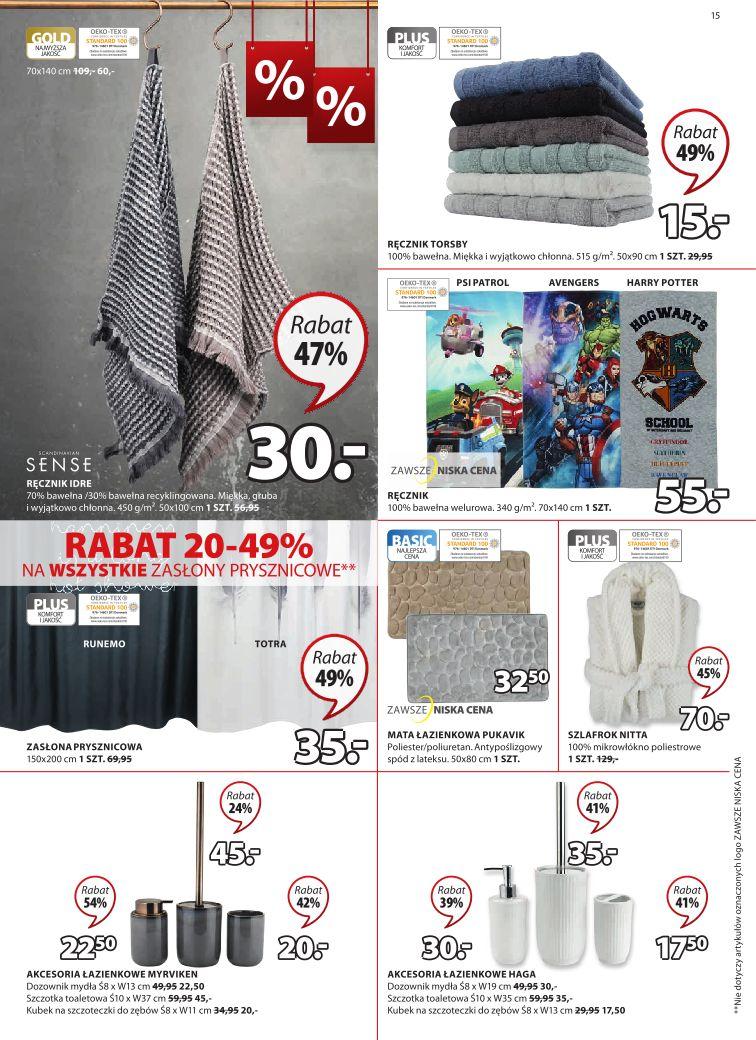 Gazetka promocyjna Jysk str. 15