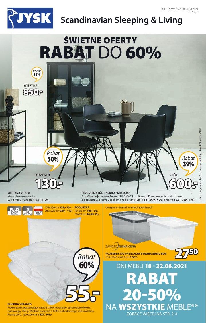 Gazetka promocyjna Jysk str. 1